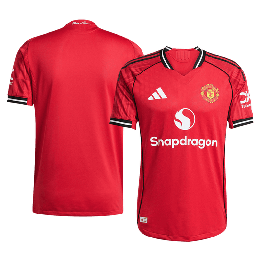 Manchester United Nogometni dres Doma?i 2025/26 Authentic
