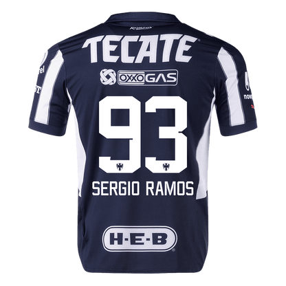 SERGIO RAMOS #93 Soccer Jersey Monterrey Home Shirt 2024/25