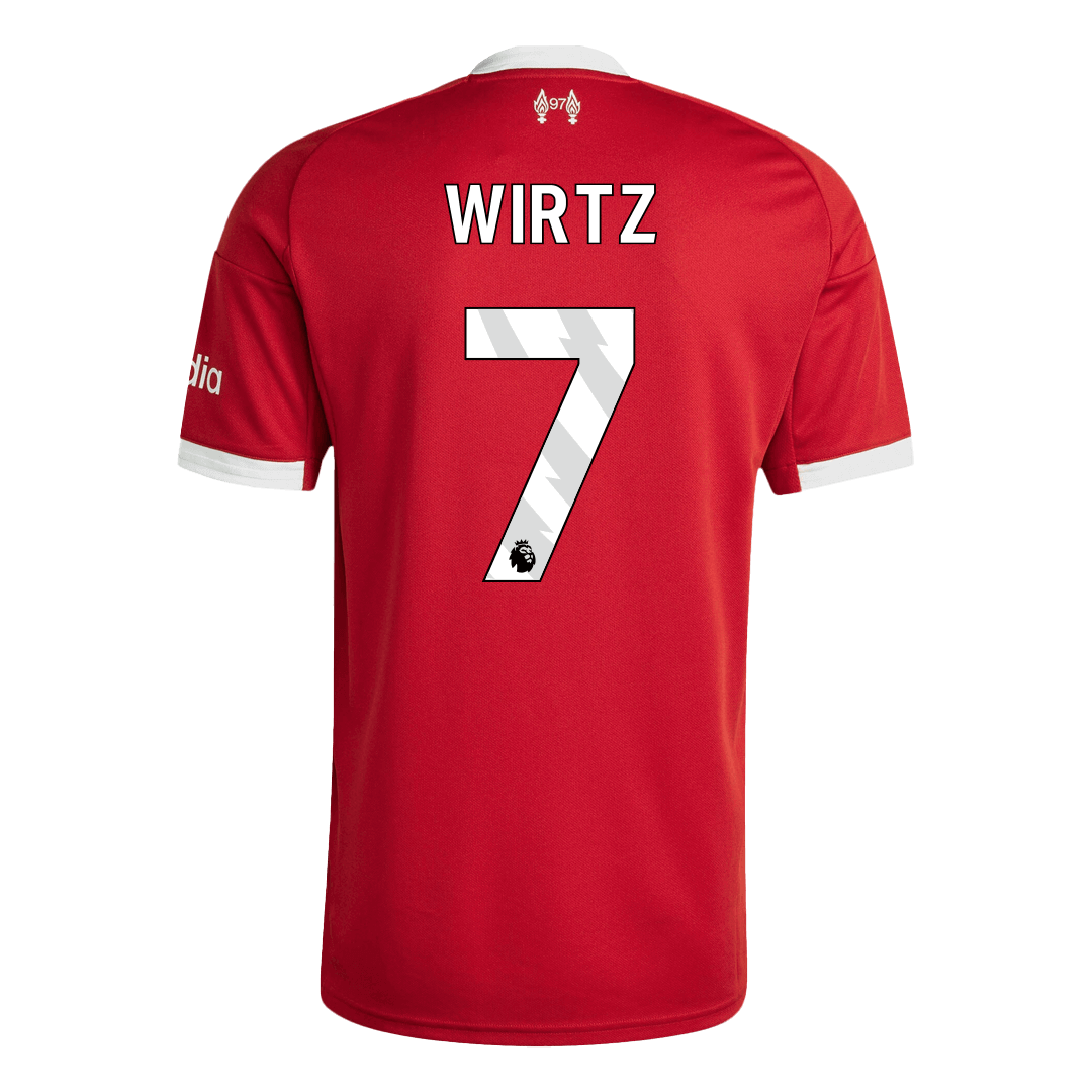 WIRTZ #7 Camiseta de fútbol de local del Liverpool 2025/26