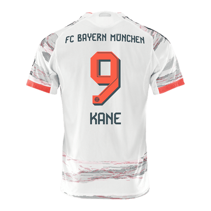KANE #9 Authentic Bayern Munich Away Soccer Jersey 2025/26 White
