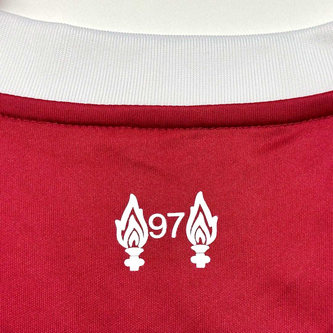 KERKEZ #6 Liverpool Home Soccer Jersey 2025/26