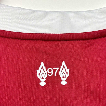 KERKEZ #6 Liverpool Home Soccer Jersey 2025/26
