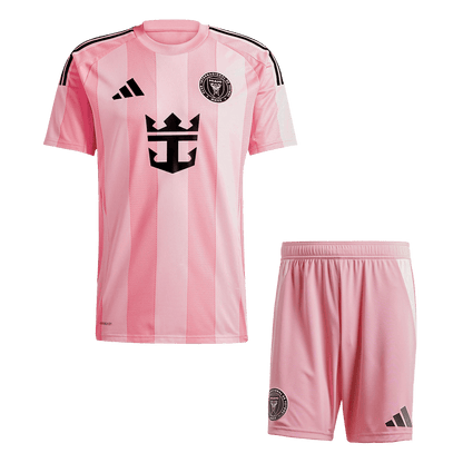 Inter Miami CF Home Soccer Jersey Kit 2025 (Jersey+Shorts)