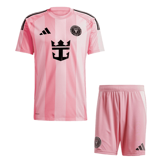 Conjunto de camiseta y pantalón corto de fútbol de local del Inter Miami CF 2025