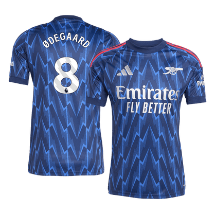 ØDEGAARD #8 Arsenal gostujoči nogometni dres 2025/26