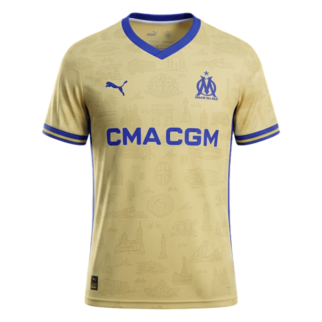 Nogometni dres Marseille Fourth Away 2025/26