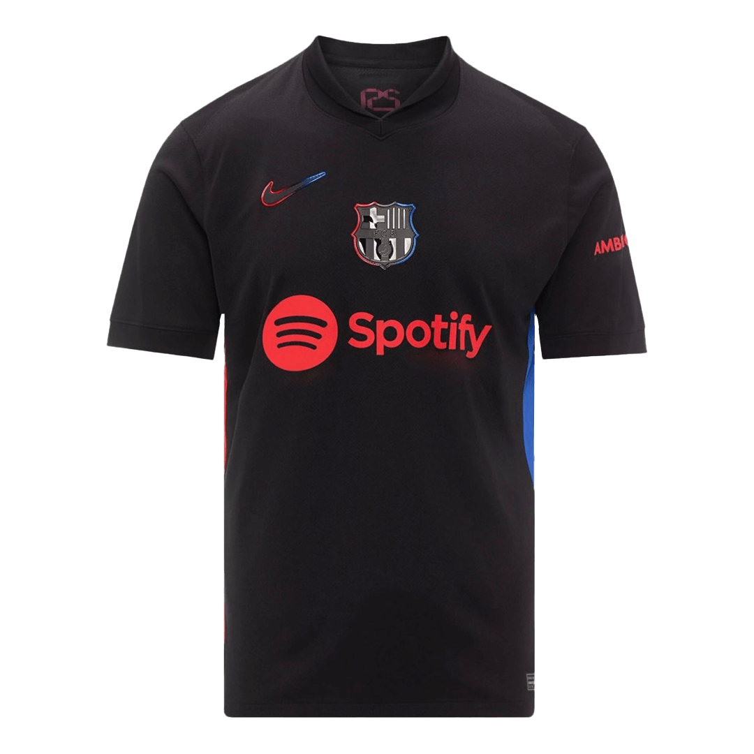 Camiseta de fútbol del Barcelona GAVI #6 de visitante personalizada 2024/25