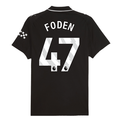 FODEN #47 Manchester City Away Player Version Jersey 2025/26