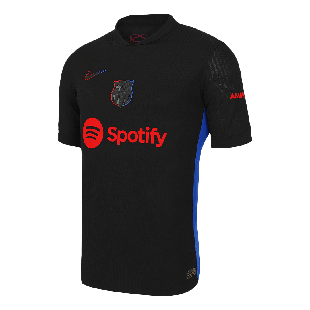 LAMINE YAMAL #19 Camiseta de fútbol auténtica del FC Barcelona, segunda equipación 2024/25
