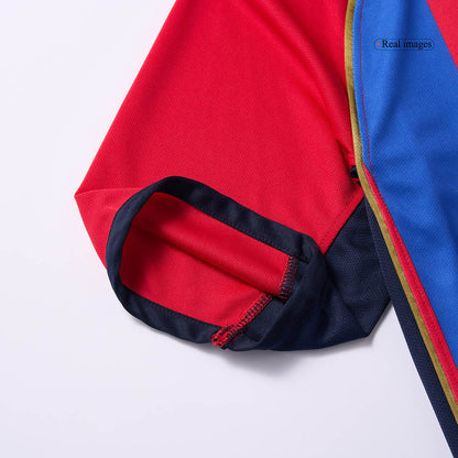 Retro dres XAVI #6 Barcelona Retro dres domača nogometna majica 2001/02
