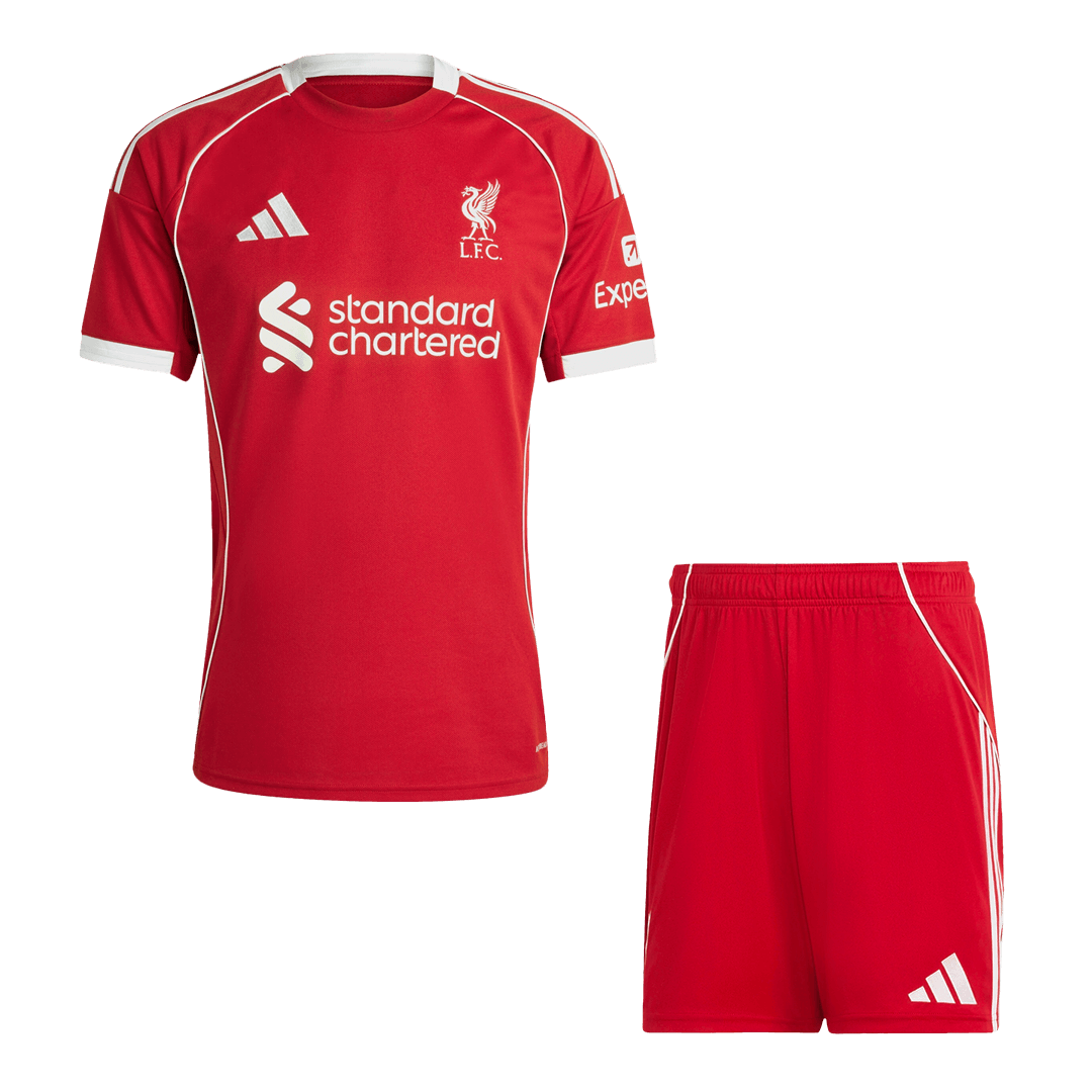 Equipación de local del Liverpool 2025/26