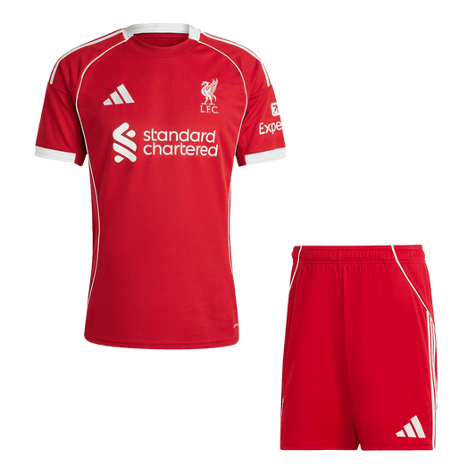 Liverpool Home Jerseys Kit 2025/26