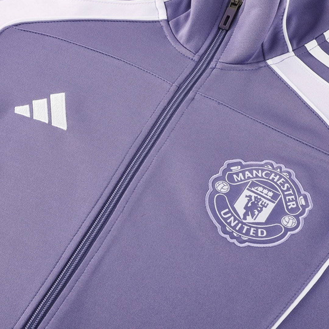 Chándal Chaqueta Manchester United 2025/26 Morado