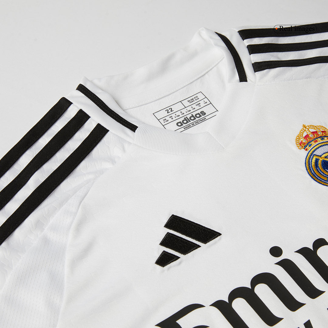 Kid's Real Madrid Home Soccer Jersey Kit (Shirt+Shorts)