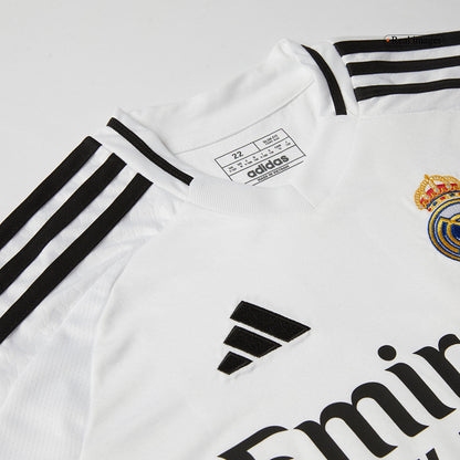 Kid's Real Madrid Home Soccer Jersey Kit (Shirt+Shorts)