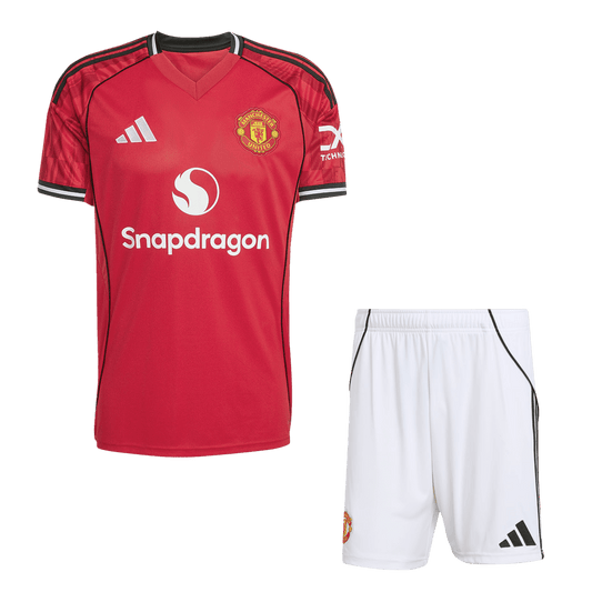 Equipación de local del Manchester United 2025/26