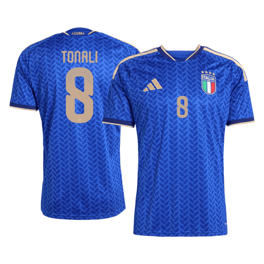 TONALI #8 Camiseta de Fútbol de Local de Italia Mundial 2026
