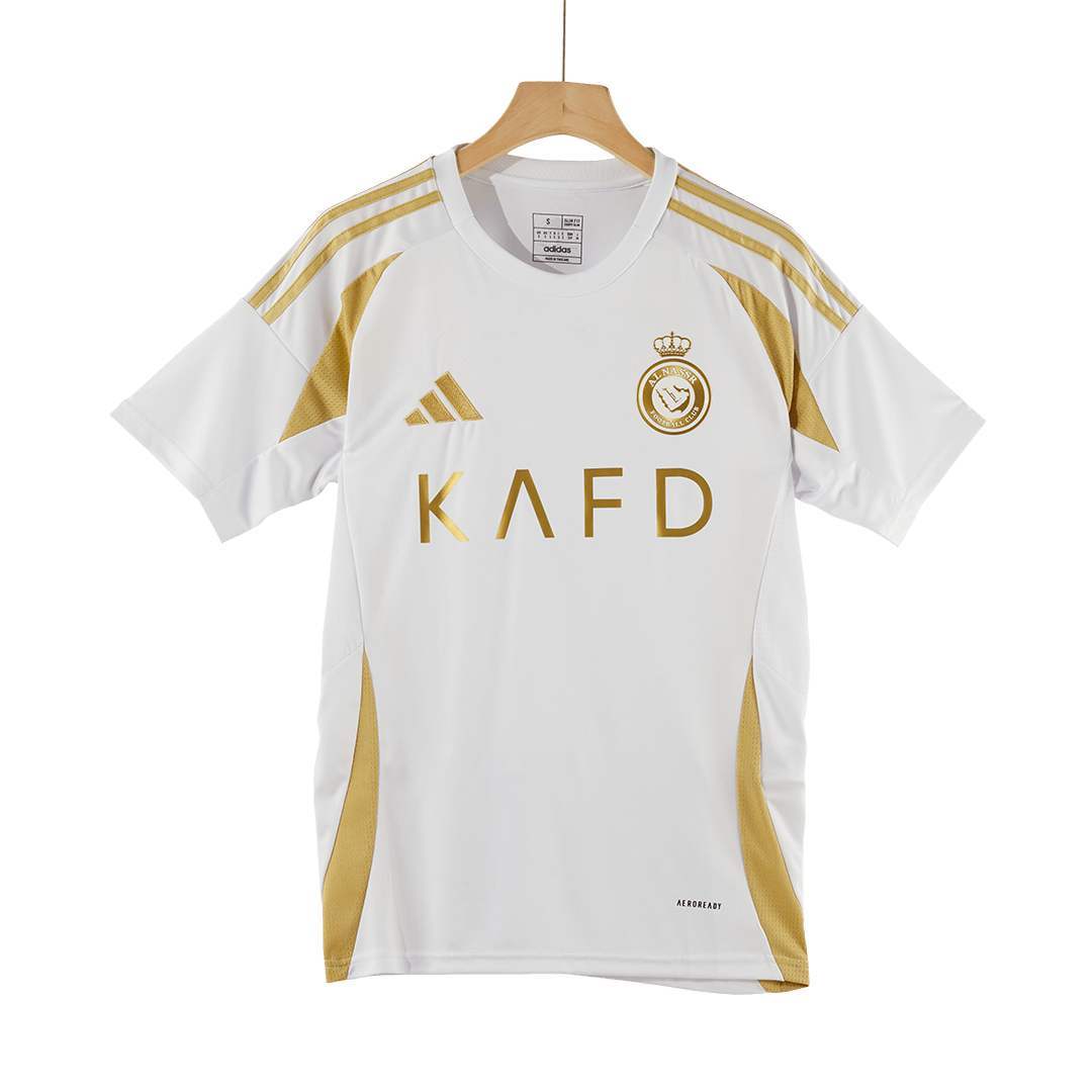 RONALDO #7 Al Nassr Camiseta de fútbol Tercera equipación Visitante Personalizada 2024/25