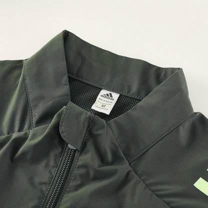 Vetrobrana jakna Real Madrid 2025/26 - temno zelena