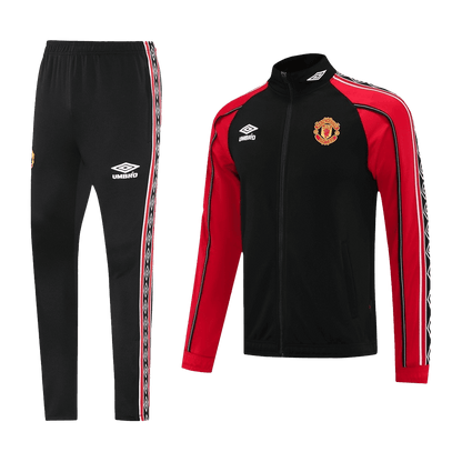 Manchester United Jacket Tracksuit 2025/26 Red&Black