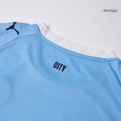 Women's Manchester City Home Soccer Jersey 2025/26 Blue