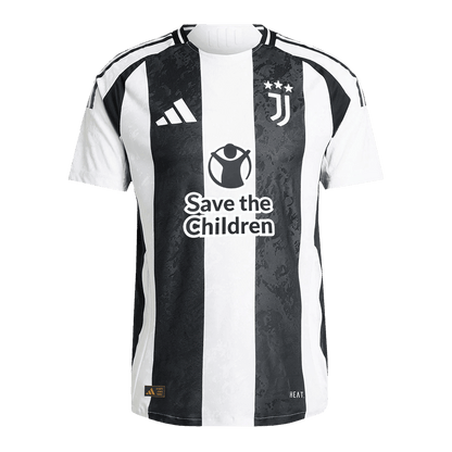 Camiseta de fútbol local YILDIZ #10 Juventus auténtica 2024/25 - Patrocinador Save The Children
