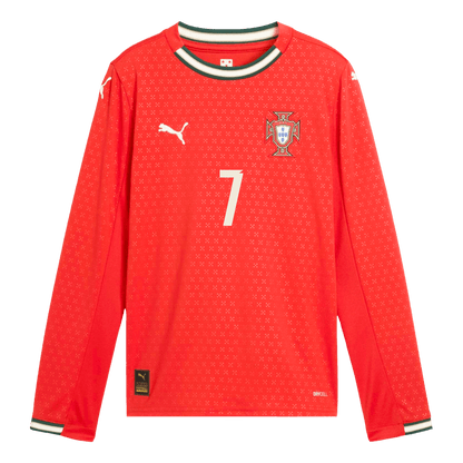 RONALDO#7Portugal Nogometni dres Doma?i 2025 Dolgi rokavi