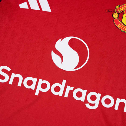 ŠEŠKO #30 Domači avtentični nogometni dres Manchester Uniteda 2025/26