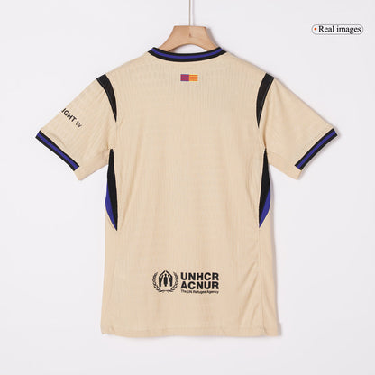 LAMINE YAMAL #10 Barcelona Away Authentic Soccer Jersey 2025/26 - UCL