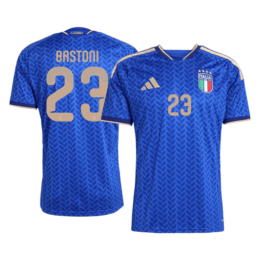 BASTONI #23 Camiseta de fútbol de la selección italiana Copa Mundial 2026