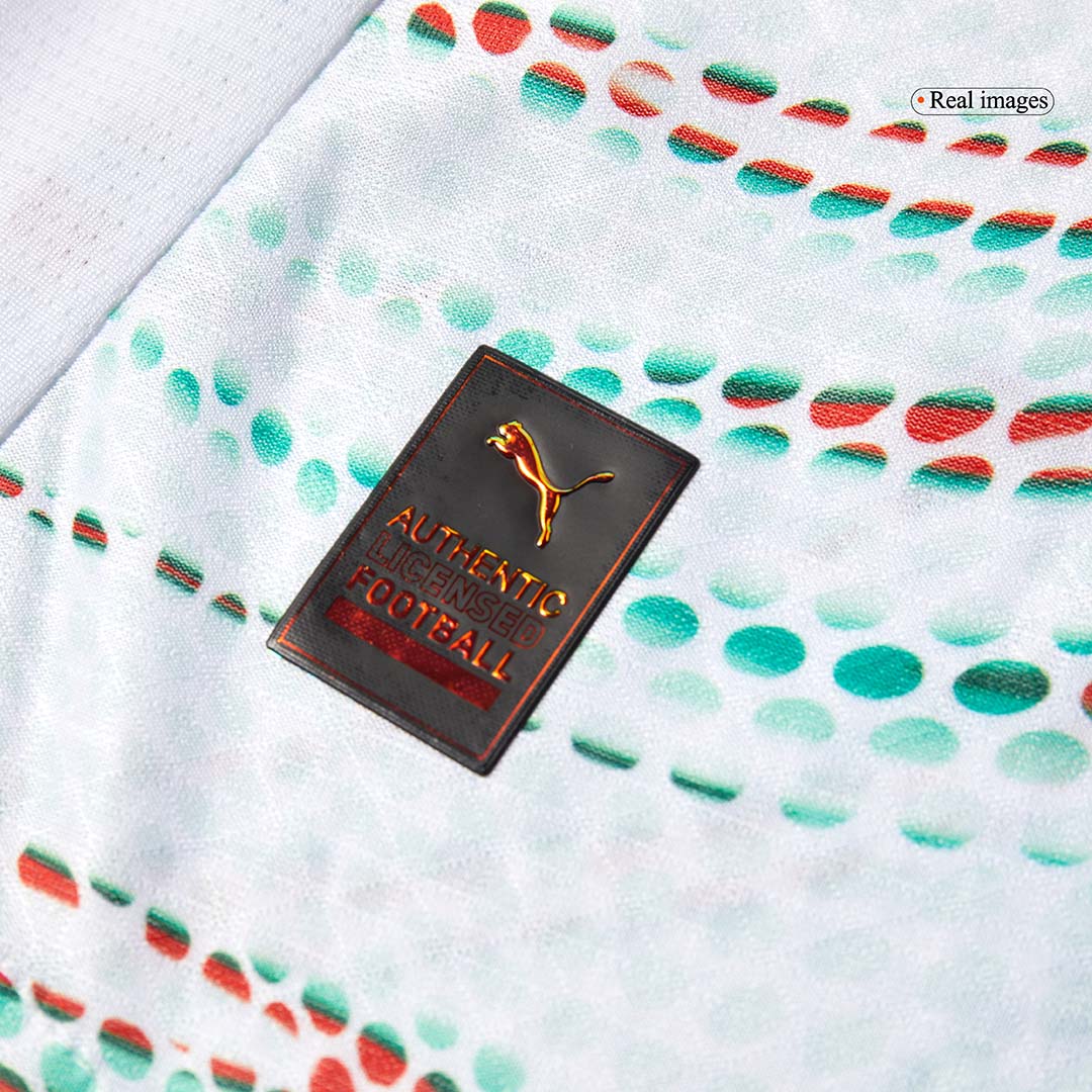 RONALDO #7 Camiseta de fútbol de visitante de Portugal auténtica 2025 Blanca