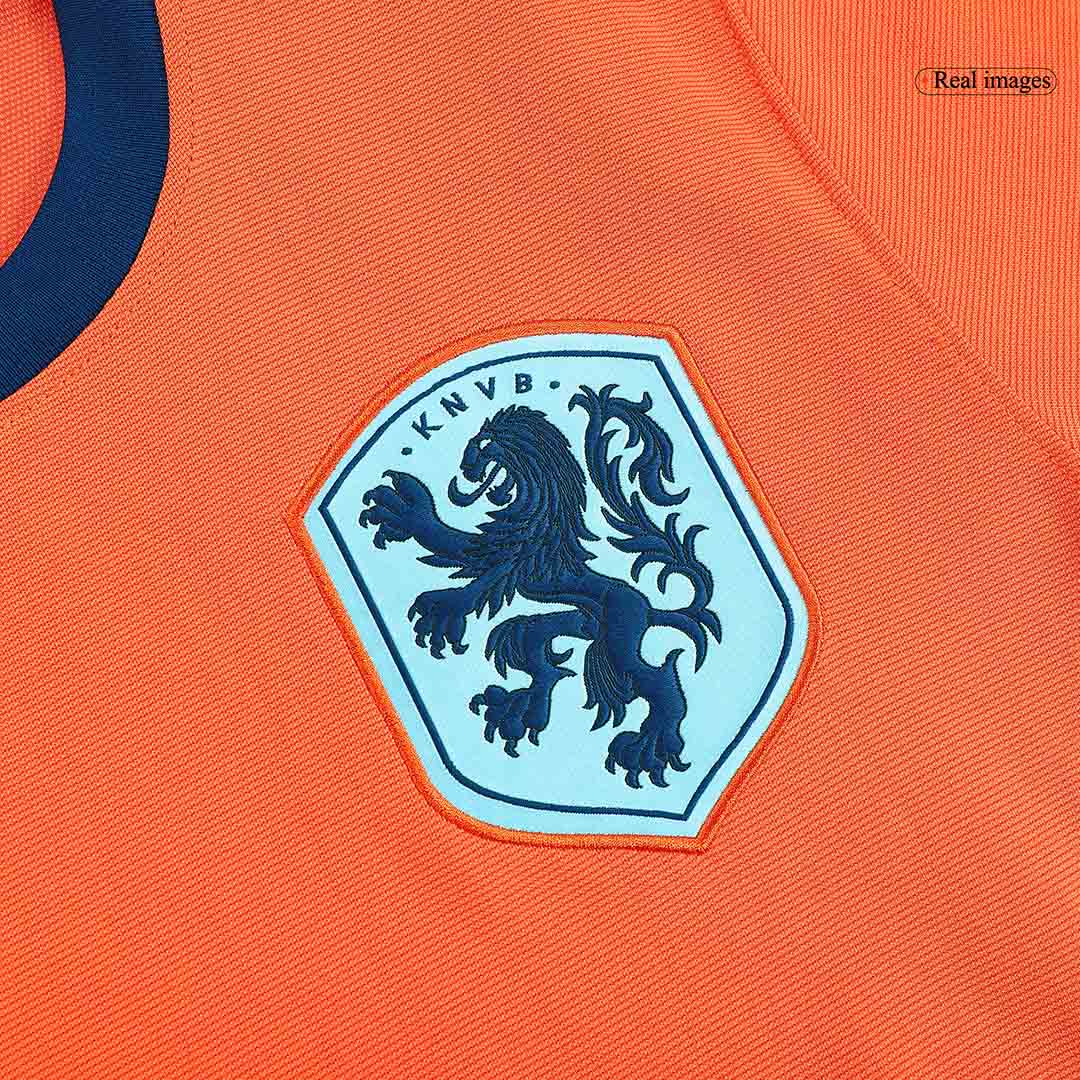 MALEN #18 Netherlands Home Soccer Jersey Euro 2024