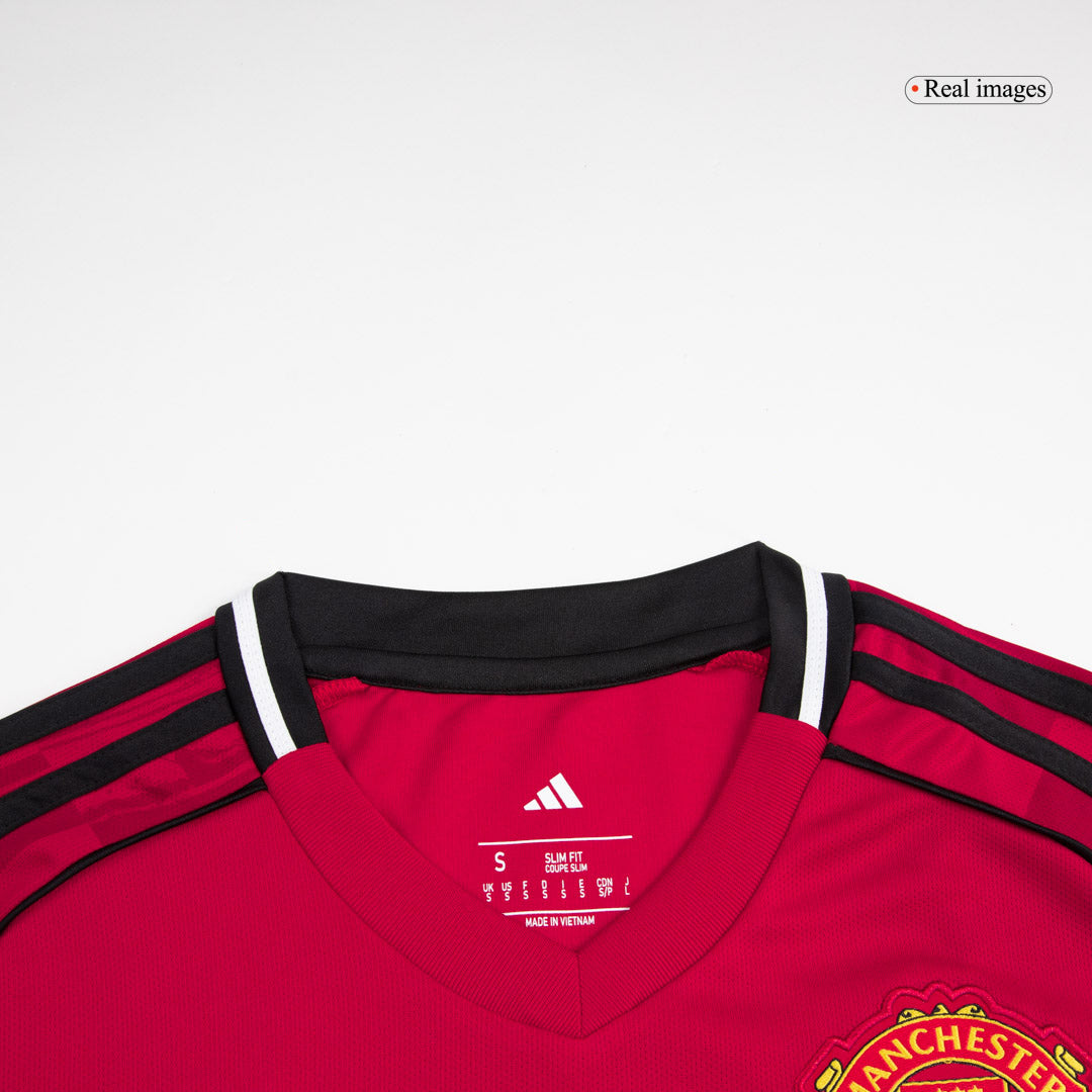 Camiseta de fútbol de local del Manchester United 2025/26 Roja