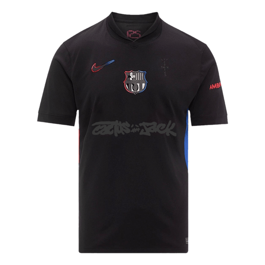 Barcelona X Travis Scott Away Soccer Jersey 2024/25