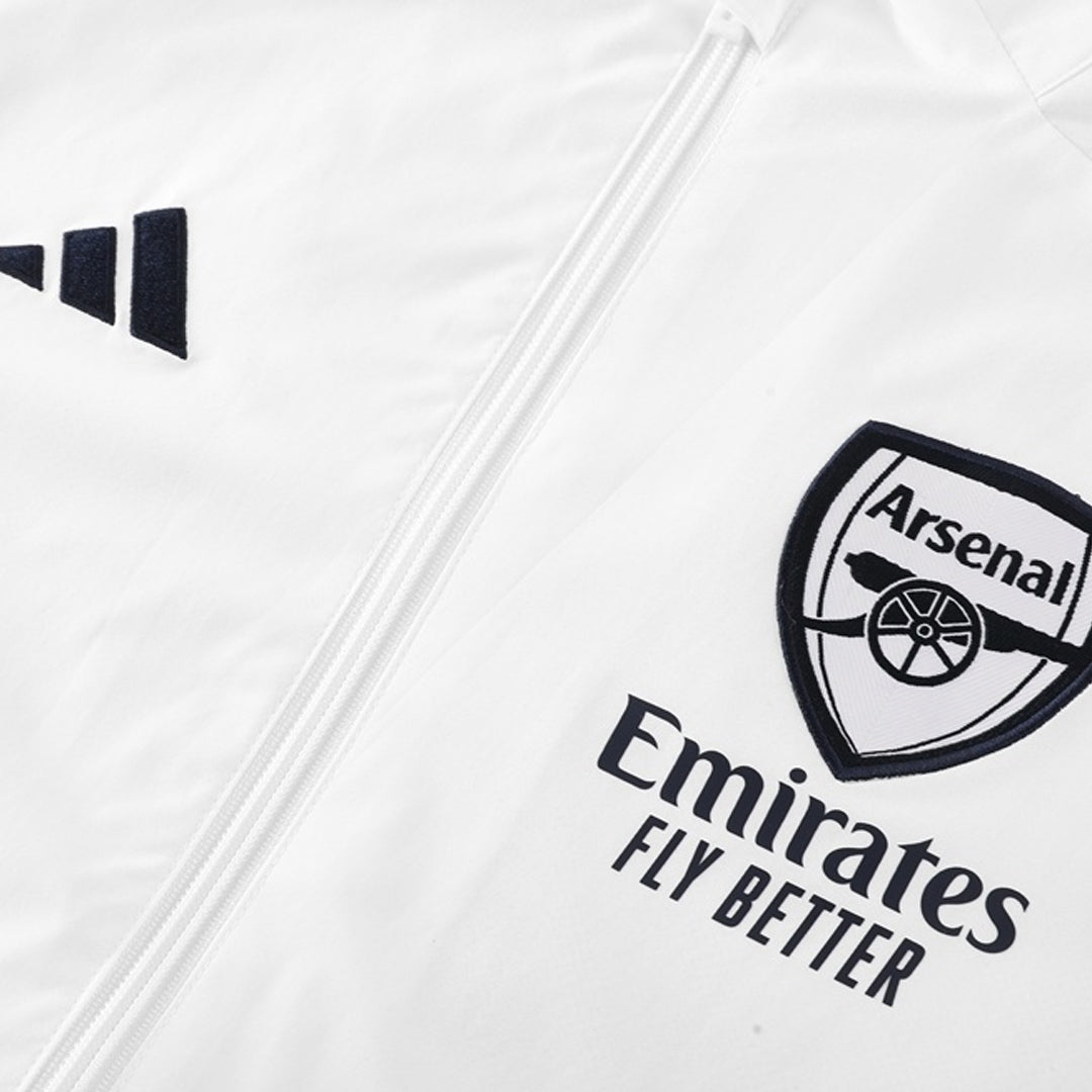 Chaqueta Cortavientos Arsenal 2025/26 - Blanca