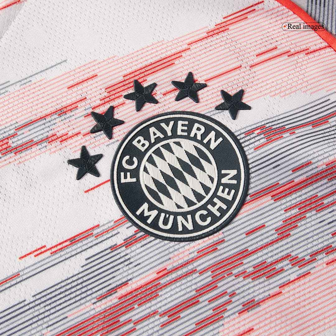 UPAMECANO #2 Bayern München Gostujoč Avtentičen Nogometni Dres 2025/26