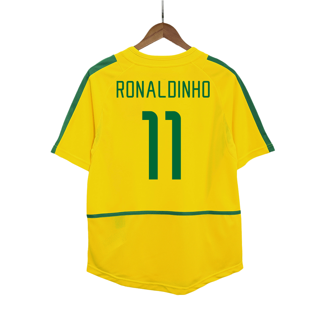 RONALDINHO#11Doma?i Reto Dres Brazil 2002/03