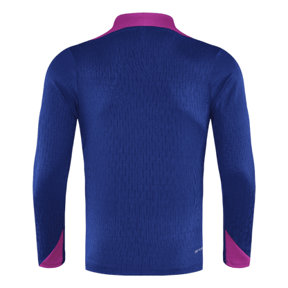 Barcelona 1/4 Zip Tracksuit 2025/26 Kids Navy
