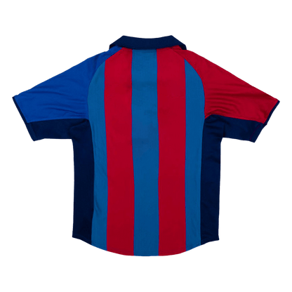 Retro Jersey Barcelona Retro Jersey Home Soccer Shirt 2001/02