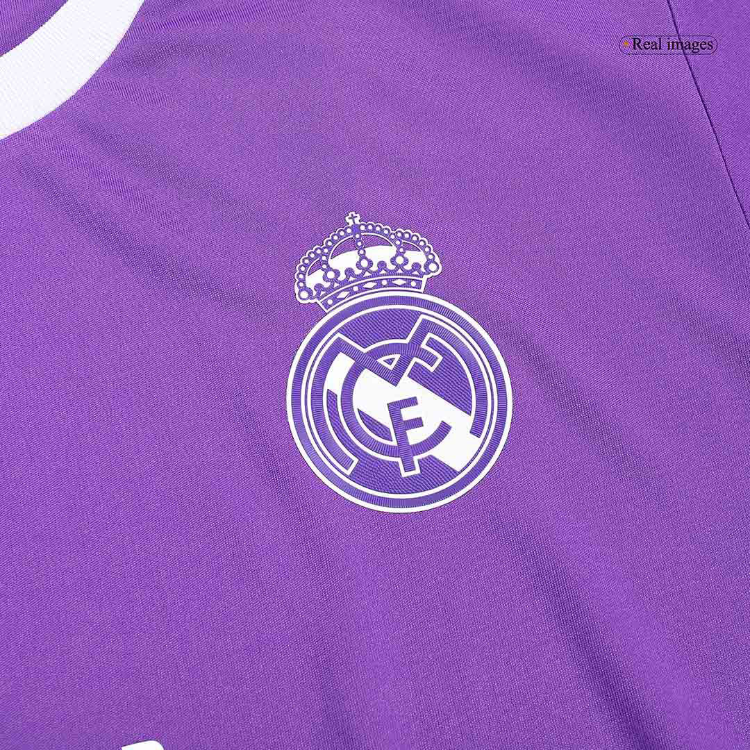 KROOS #8 Real Madrid Camiseta de fútbol retro de visitante de manga larga 2016/17