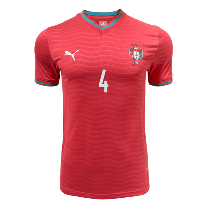 RúBEN DIAS#4 Player Version Portugal Home Soccer Jersey World Cup 2026 Red