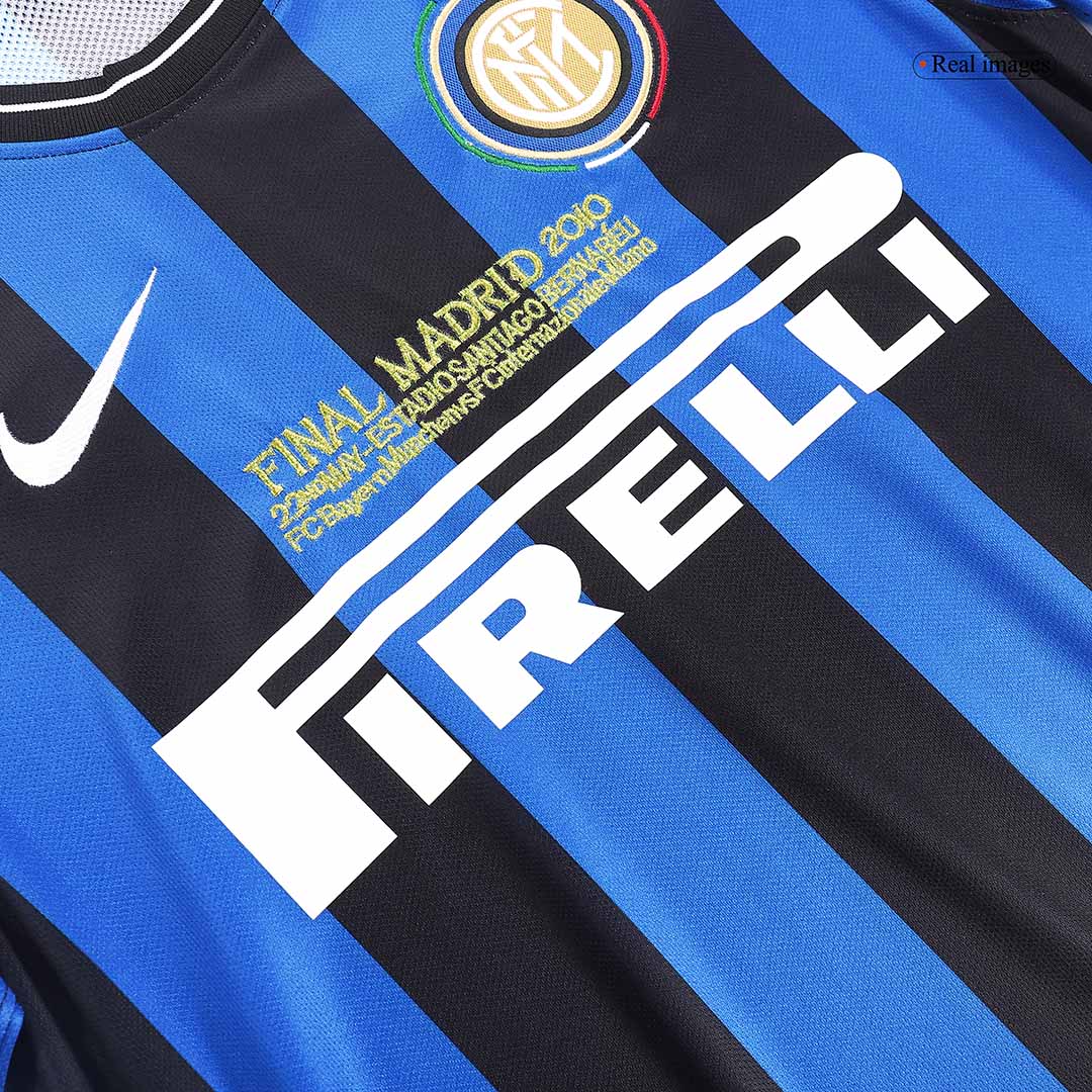 Retro nogometni dres Interja Milan 2009/10, domači - finale Lige prvakov