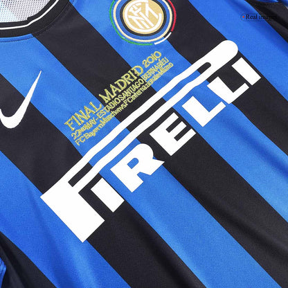 Retro nogometni dres Interja Milan 2009/10, domači - finale Lige prvakov
