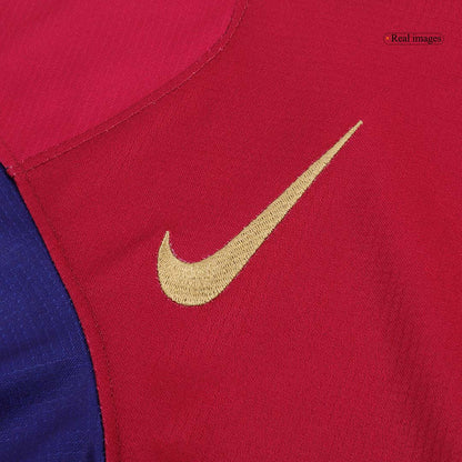 Barcelona GAVI #6 dres, nogometni dres po meri, domači dres 2024/25, logotip Spotify brez besedila