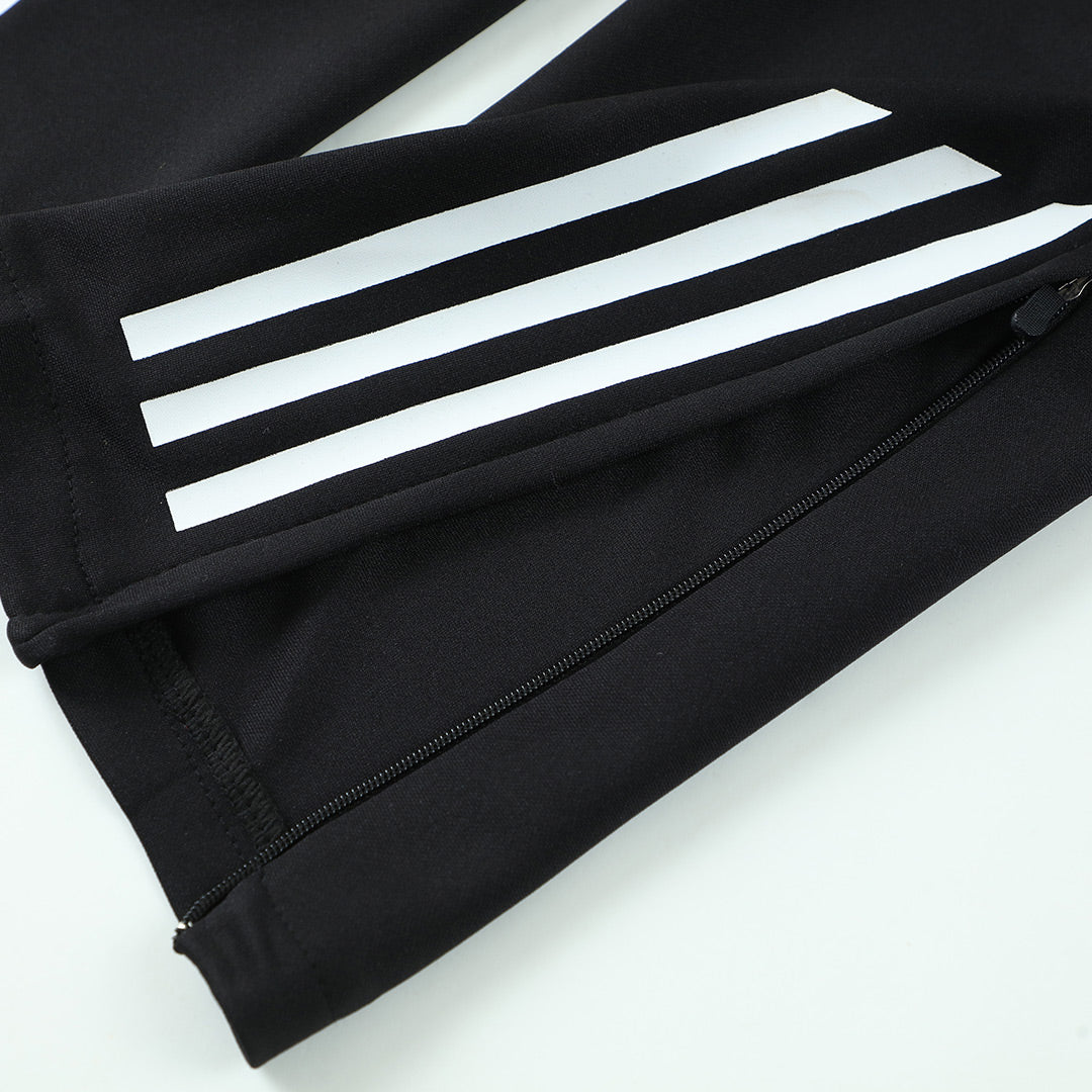 Real Madrid x MARVEL Zipper Sweatshirt Kit(Top+Pants) 25/26 Black