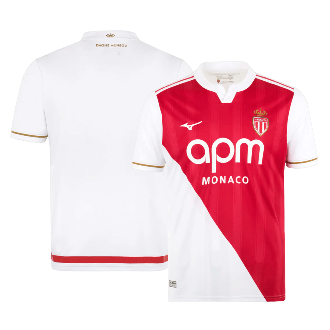 Domači nogometni dres AS Monaco FC 2025/26