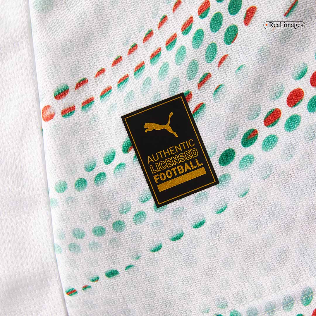 RONALDO #7 Camiseta de fútbol de visitante para mujer de Portugal 2025 Blanco