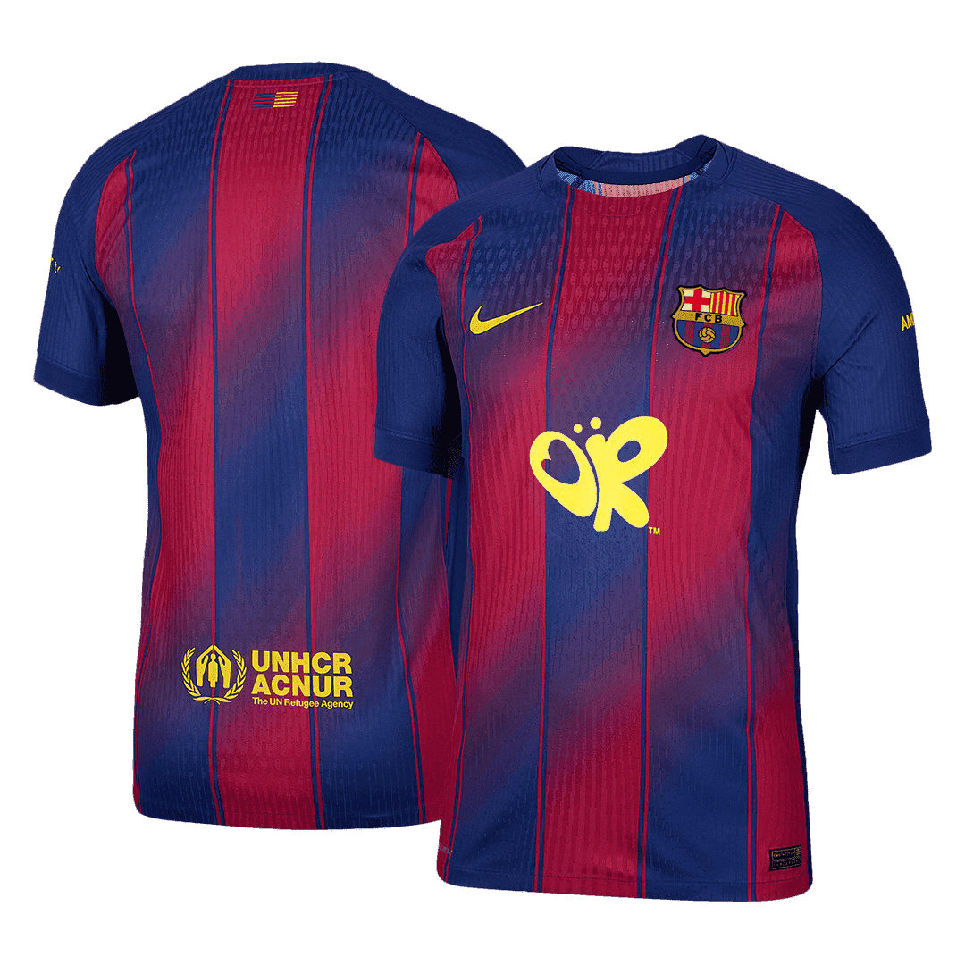 Barcelona Nogometni dres Domači 2025/26 Authentic