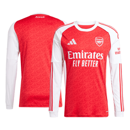 Camiseta de fútbol de manga larga de local del Arsenal 2025/26