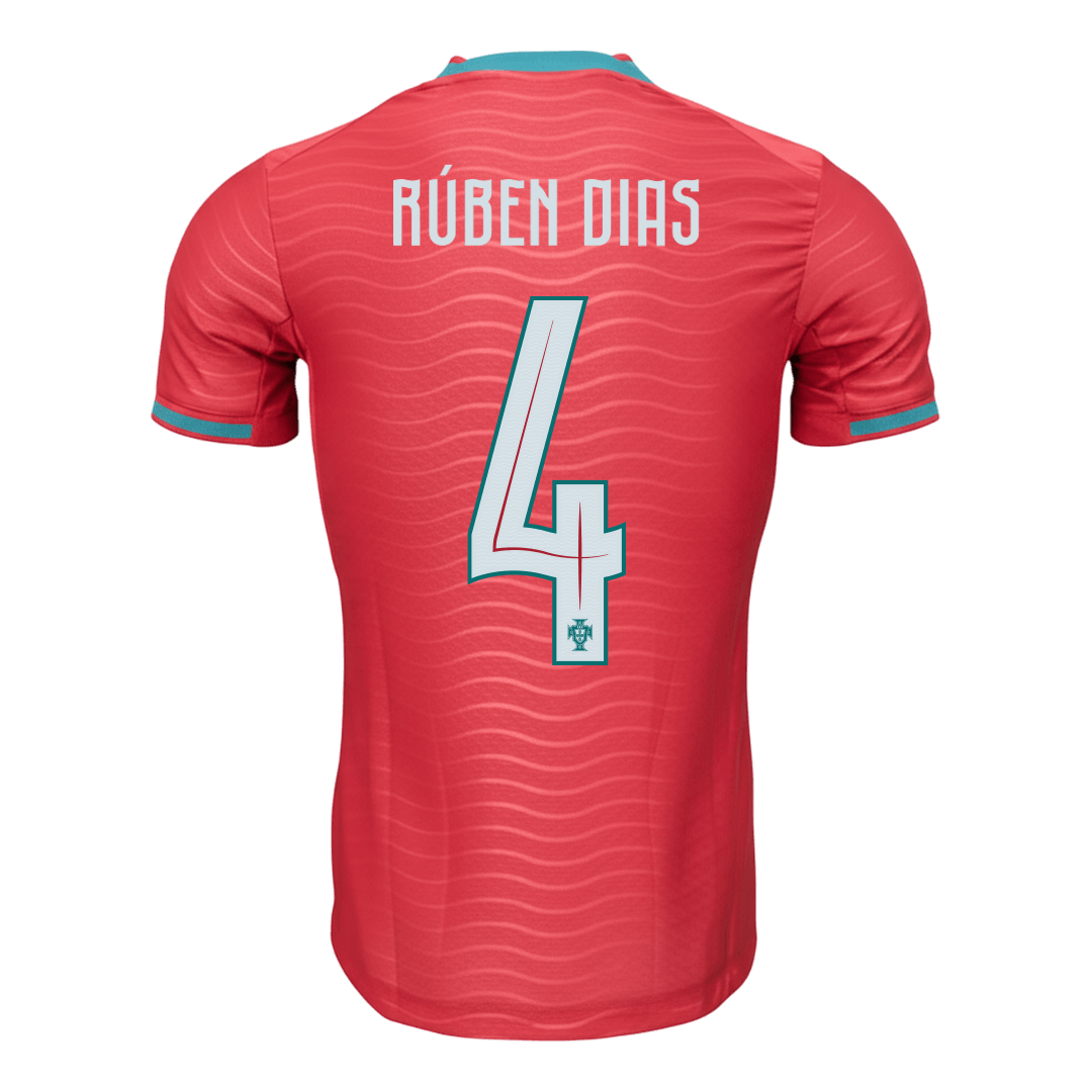 Portugal Nogometni dres Doma?i 2026 Authentic R¨²BEN DIAS #4